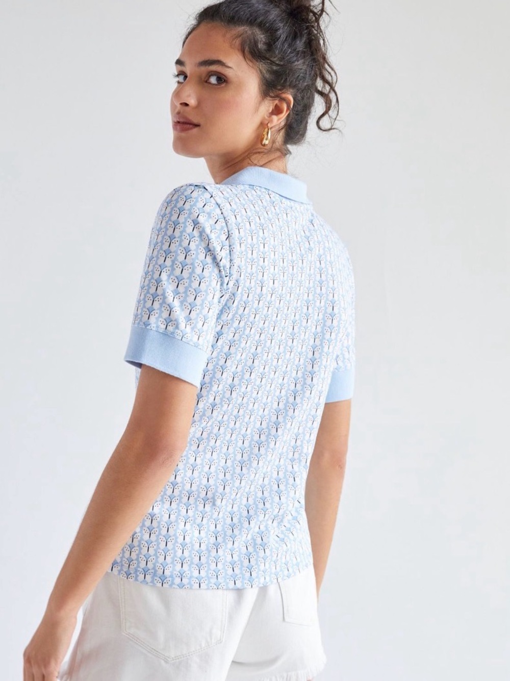 Maeve Springtime Polo Top - Picture 2 of 6